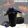 Kit Filtre Pression bassin 18W, Complet Pour Bassins De 30000 L sans poissons