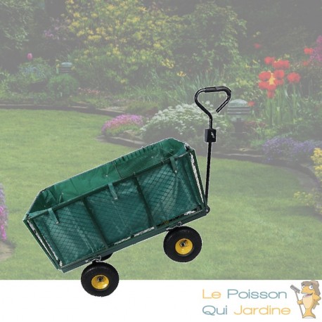 Chariot À Main Pour Le Jardin Ou Autres Transports 550 kg