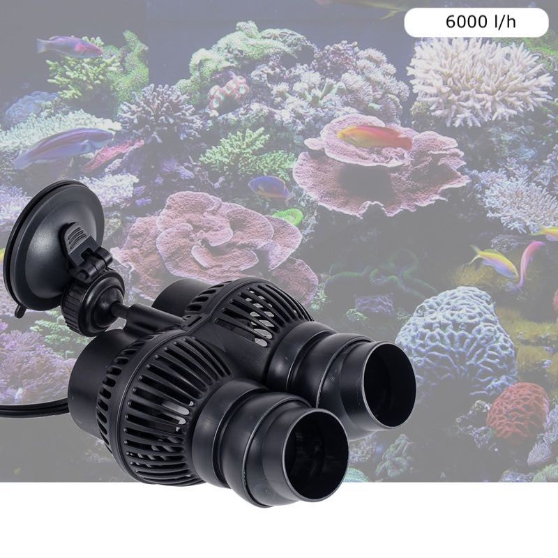 Pompe De Brassage Pour Aquariums , 6000 l/h, Avec Attache VENTOUSE