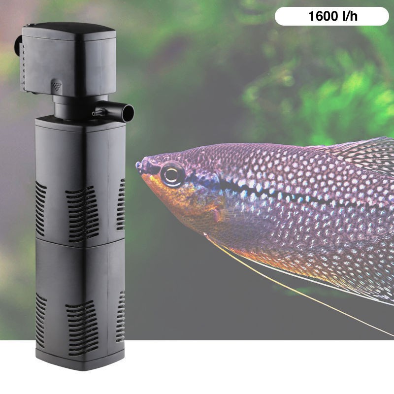 Filtre Aquarium. Intérieur de 1600 l/h pour aquarium de 400 l