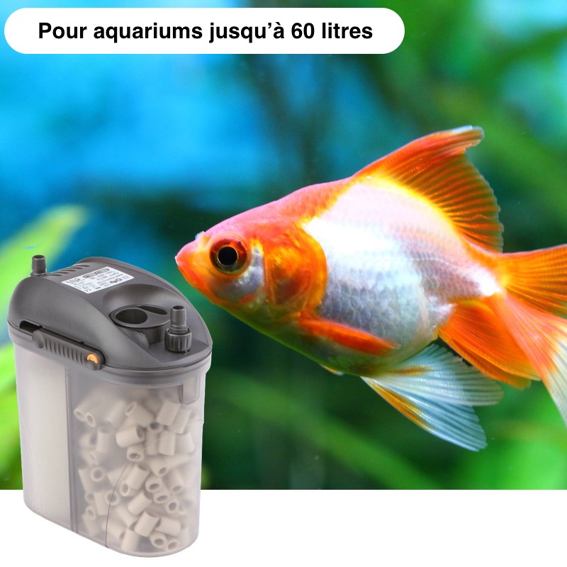 Filtre Extérieur Pour Aquariums De 60 Litres : 300 l/h EDEN 501