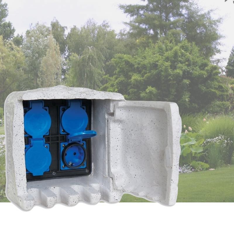 Boîte De Protection Etanche Pour Prises Électriques De Bassins De Jardin -  Le Poisson Qui Jardine