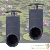 Lot de 2 vannes guillotine PVC 50 mm pour bassin de jardin