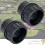 Lot de 2 passe parois À VISSER PVC 90 mm pour bassin et étang