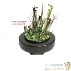 Panier flottant 22 cm de diamètre pour plantes de bassins de jardin et étangs