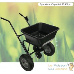 Épandeur Professionnel De Semences Ou Engrais, Sel, Sable 30 kg