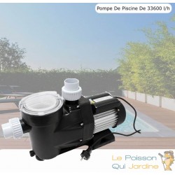 Pompe De Piscine De 33600 l/h. Puissante Et Silencieuse