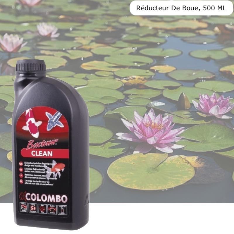 Produit Réducteur De Boue Pour Bassin de Jardin, 500 ML