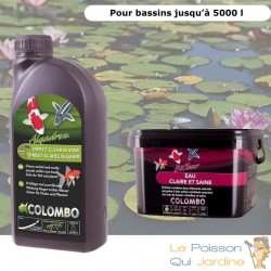 Pack anti eau verte bassin et clarté optimale bassins de jardin 5000 litres