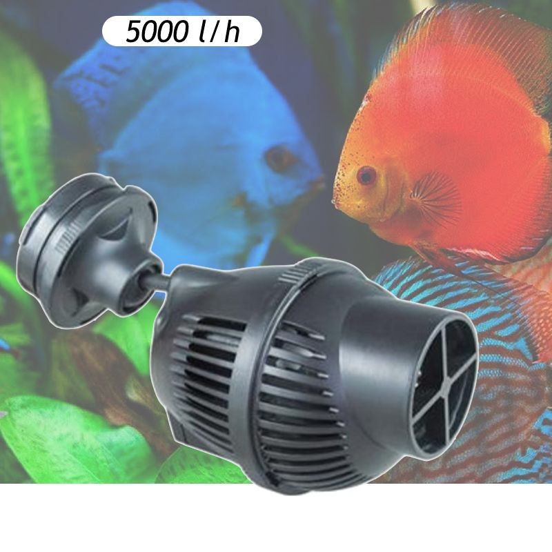 Pompe de brassage 5000 l/h avec aimant pour aquariums marins