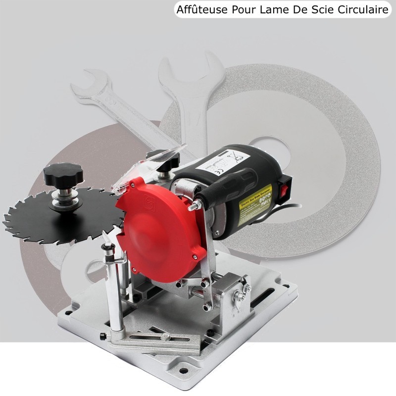 Affûteuse Pour Lame Circulaire De Scie, Scie Table, Scie Bûche, 110 W