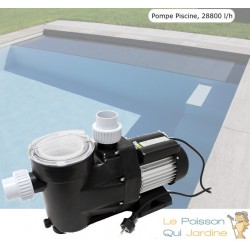 Pompe Piscine De 28800 l/h. Qualité Et Puissance