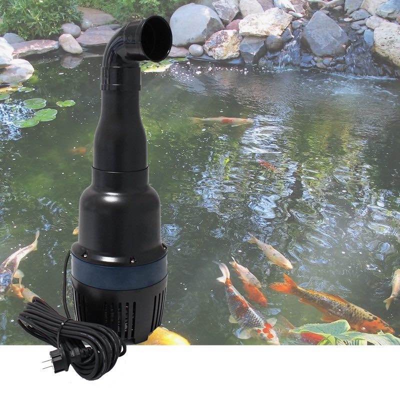 Pompe Bassin de Jardin Haut Débit De 30000 l/h 200W De Consommation