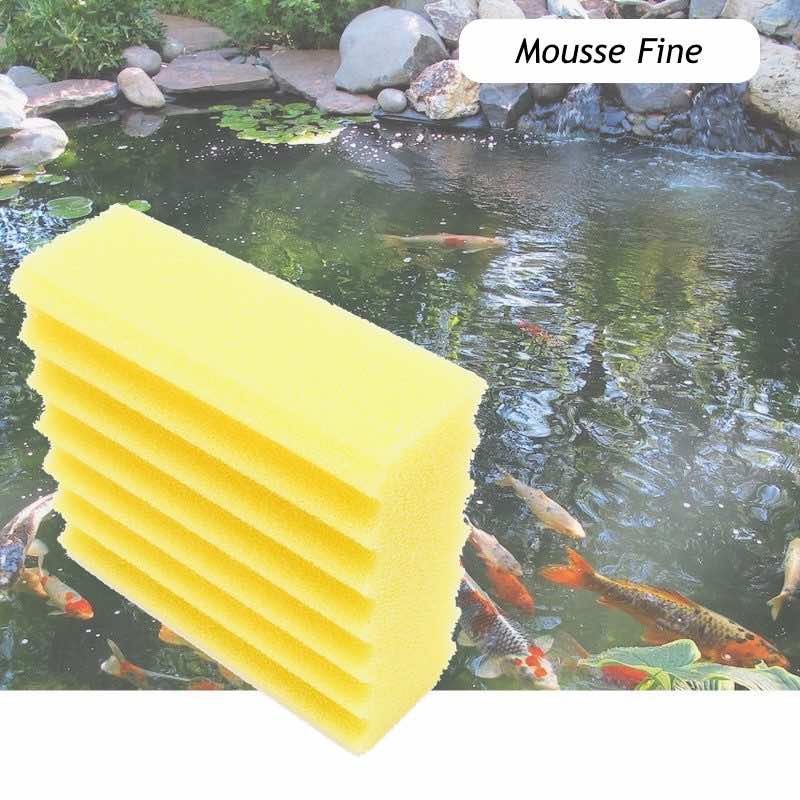 Mousse De Remplacement Jaune, Pour Filtres 12000 Et 25000 litres