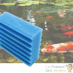 Mousse de remplacement bleue pour filtres bassin 12000 et 25000 litres