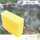 Lot De 4 Mousses De Filtration Jaunes + 4 Bleues + 2 Tapis Japonais, De Remplacement Pour Bassins