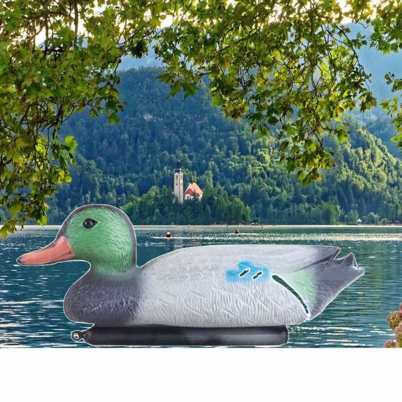 Décoration De Bassin De Jardin, Canard Mâle Ou Colvert, Artificiel