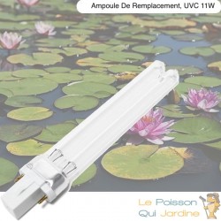 Ampoule De Remplacement, UVC 11W, Pour Aquarium, Bassin De Jardin