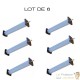 Lot 6 Grands Diffuseurs D'air 30 cm De Long + 1 Tuyaux De 25m, Bassin