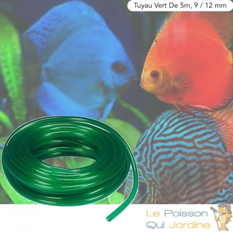 Tuyau PVC 12/16 mm - Bleu 5 m