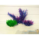 Lot 3 Plantes Plastiques artificielles Déco Aquariums: Verte, et mauve