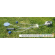 Set aération bassin de jardin 6 Boules + 2 diffuseurs 30 cm de 12000 à 15000 l