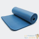 Tapis De Sport - Sol Bleu 185 X 80. Yoga, Pilates, Body Balance, Stretching, Abdominaux