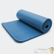 Tapis De Sport - Sol Bleu 180 X 60. Yoga, Pilates, Body Balance, Stretching, Abdominaux