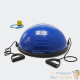 Bosu ou Ballon D'Équilibre Idéal Pour Yoga, Balance & Proprioception et tapis de sol 185 X 80 noir