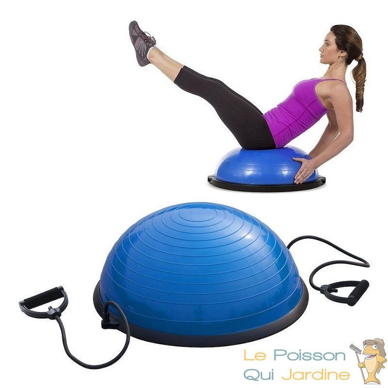 Tapis D'équilibre En TPE Pour Yoga Et Fitness - Coussin De Stabilité Confortable Pour Salle De Sport Et Extérieur