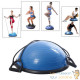 Bosu ou Ballon D'Équilibre Idéal Pour Yoga, Balance & Proprioception et tapis de sol 185 X 80 violet