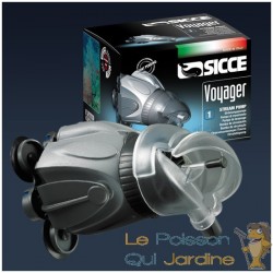 Pompe de brassage Sicce Voyager 1 de 2300 l/h pour aquariums