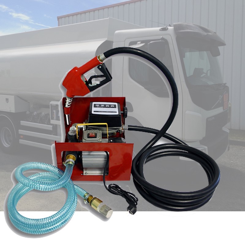 Pompe À Carburant Diesel Gasoil Huile Fioul Électrique Amorçage Auto 40  l/min