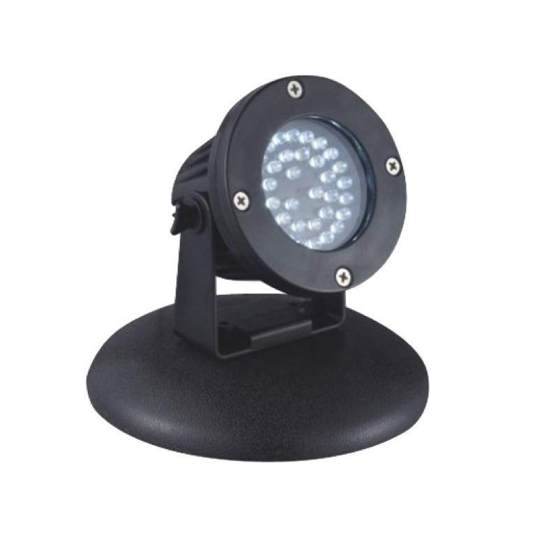 Spot Led 2,2W Immergeable Pour Bassin De Jardins Et Piscine
