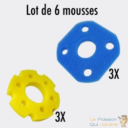 Mousses De Remplacement Filtre Bassin Sous Pression 11W