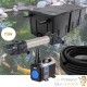 Kit de Filtration complet avec UV 72W pour bassin de jardin : 40 à 60 m³