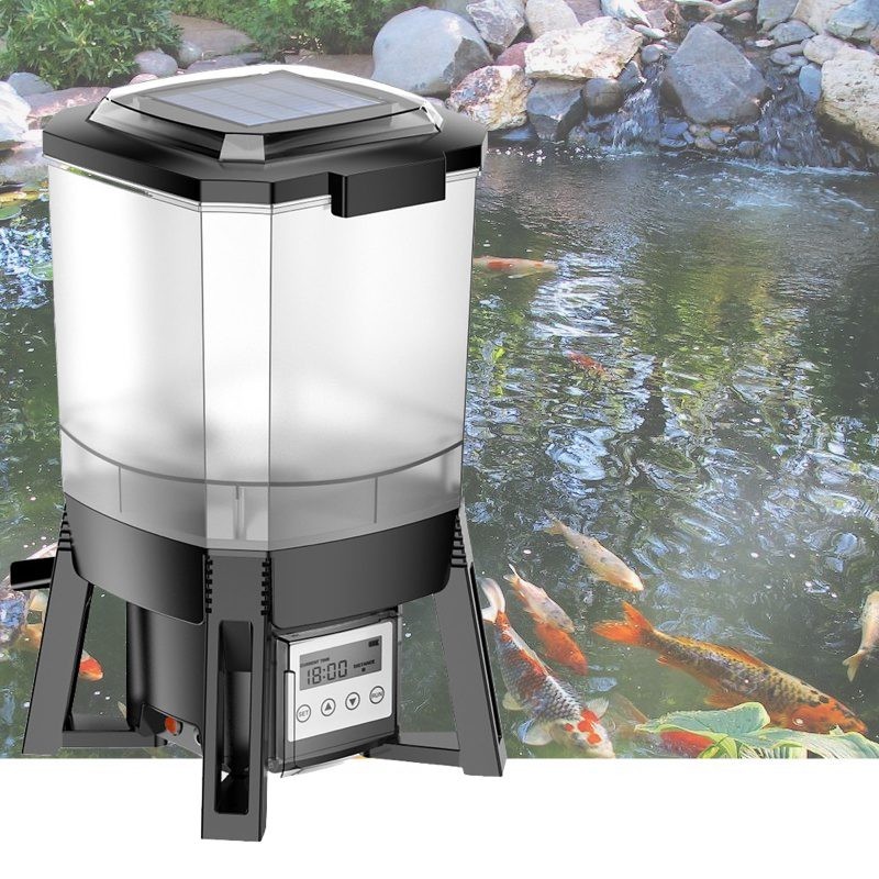 Distributeur Automatique de Nourriture pour Poissons - Grande Capacité