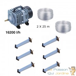 Set aération bassin de jardin N2 de 30000 à 50000 litres