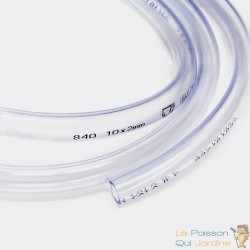 100m tuyau 10 X 14mm . Pour aquariums, alimentation, en PVC Alimentaire