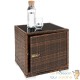 Bain de soleil MARRON duo avec multiples positions, 2 sets de housses et housse de protection noire