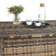 Très GRAND Coffre de jardin Marron Naturel en rotin synthétique 145cm 750 L