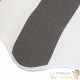 Store de terrasse Gris et blanc ligné 3 X 2.5 m Store banne de qualité