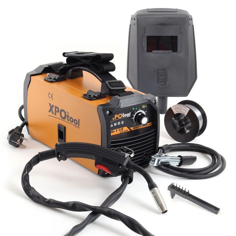 Poste de soudage à fil fourré MIG100 Inverter Sans gaz - Soudage facile et polyvalent
