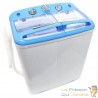 Lave-linge de camping polyvalent : 3,5 kg pour linge normal, linge délicat et fonction sèche-linge