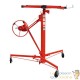 Kit de levage XXL rouge avec extension de 140 cm pour panneaux et plaques de plâtre