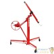 Kit de levage XXL rouge avec extension de 140 cm pour panneaux et plaques de plâtre