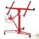 Kit de levage XXL rouge avec extension de 140 cm pour panneaux et plaques de plâtre