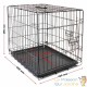 Cage Caisse de transport XS pliable en métal pour petits animaux