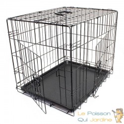 Cage Caisse de transport S pliable en métal pour petits animaux