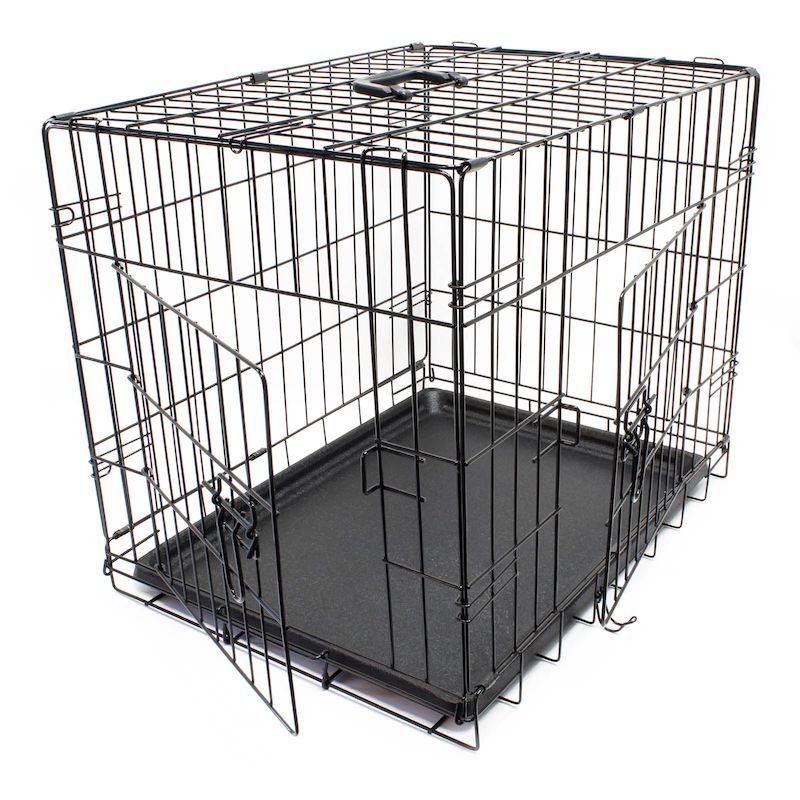 Cage Caisse de transport S pliable en métal pour petits animaux